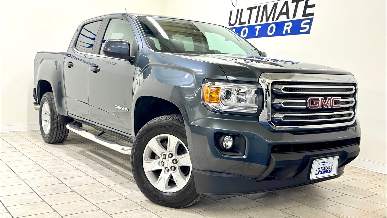 2015 GMC Canyon Crew Cab SLT 4x4-Detailed walk around and over view