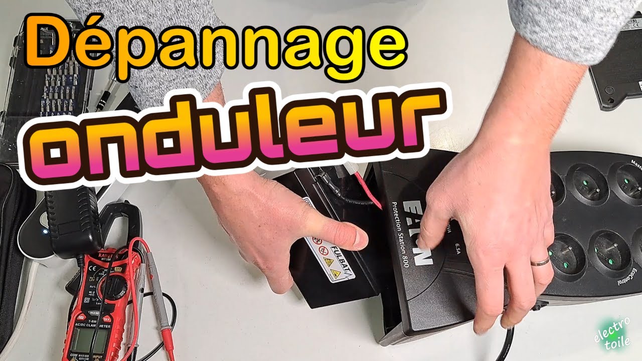 Comment r&eacute;parer un onduleur ? Changer soi-m&ecirc;me la batterie d'un onduleur
