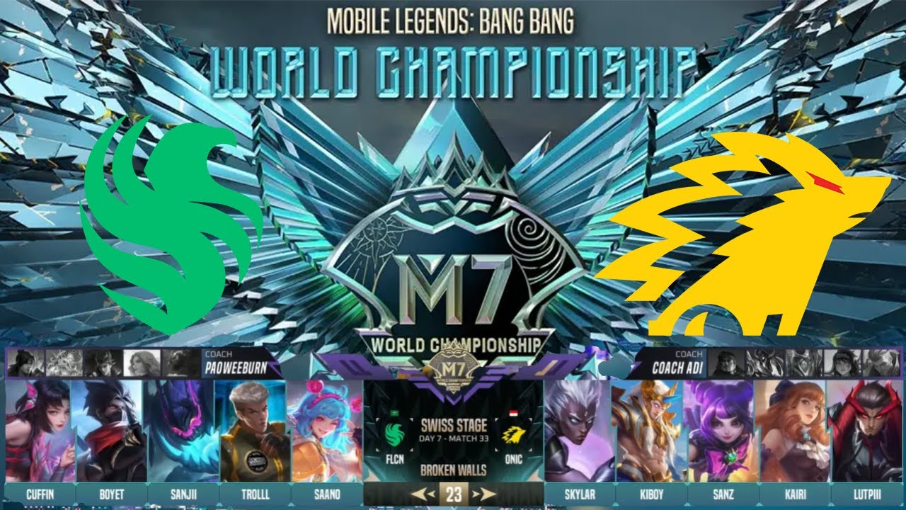 HIGHLIGHT KILL GAME 2 - TEAM FALCONS VS ONIC ID | DAY 7 | M7 WORLD CHAMPIONSHIP