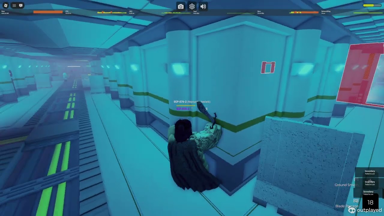 SCP-076-2 in Carnage Update SCP:Site Roleplay