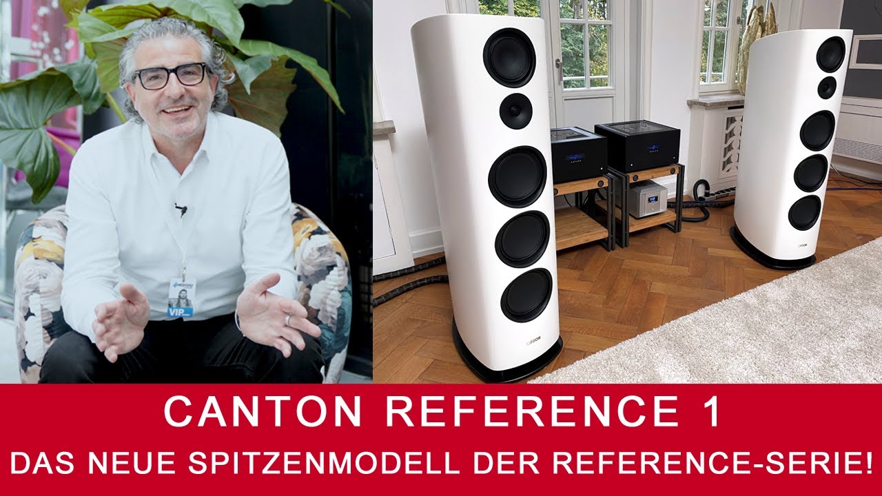 Canton Reference 1 | Das Spitzenmodell der Reference-Lautsprecher-Serie!