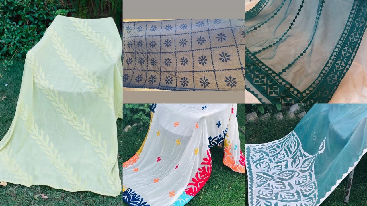 Traditional sindhi culture applique/tuk chadar design's #applique