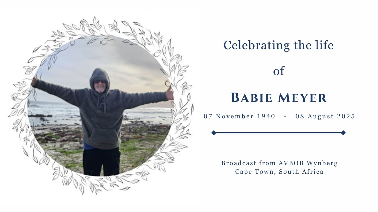 Celebrating the life of Babie Meyer - Saturday, 23 August 2025 at 11AM