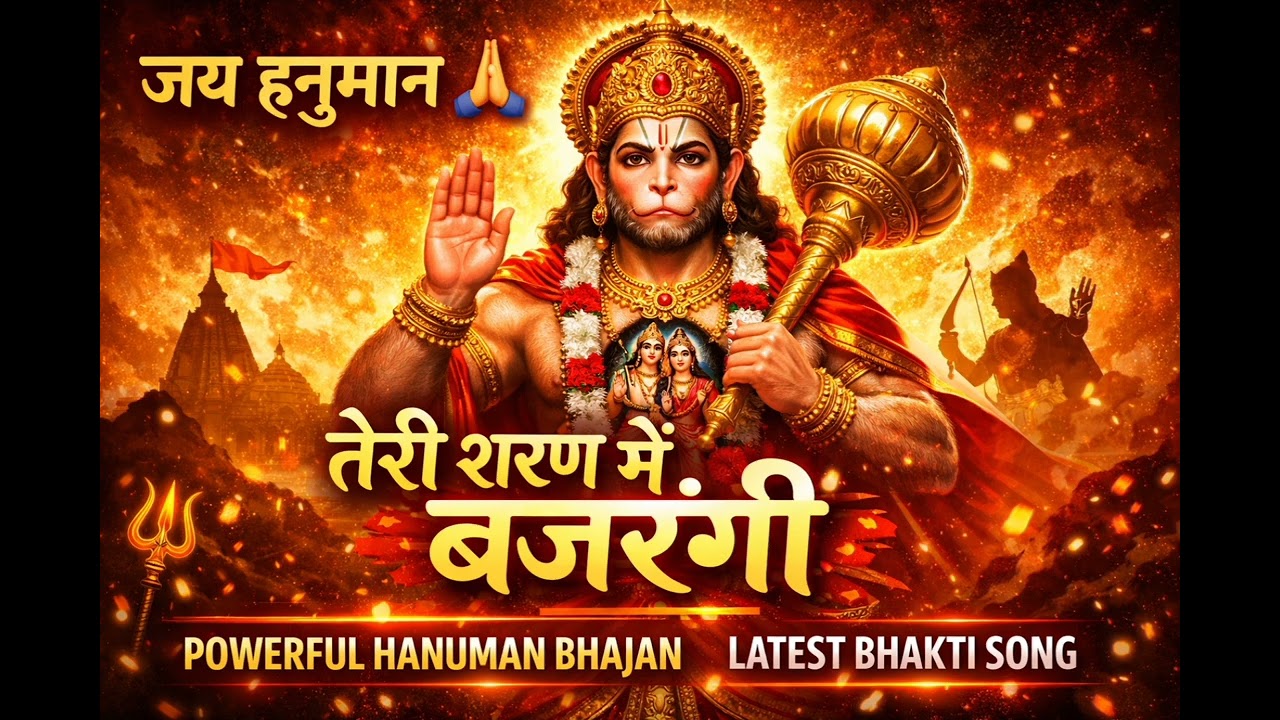 जय हनुमान 🙏 | तेरी शरण में बजरंगी | Powerful Hanuman Bhajan 2026 | Latest Bhakti Song
