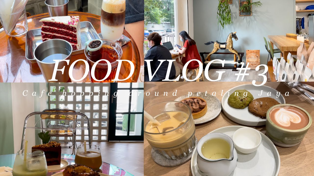 Aesthetic Cafe hopping in PJ ·₊˚. ᵎᵎ// Food Vlog 🇲🇾