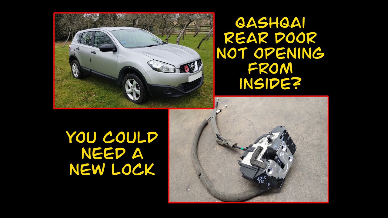 Qashqai rear door lock replacement.