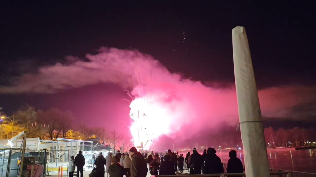 Jonkinlainen pyroshow Porissa