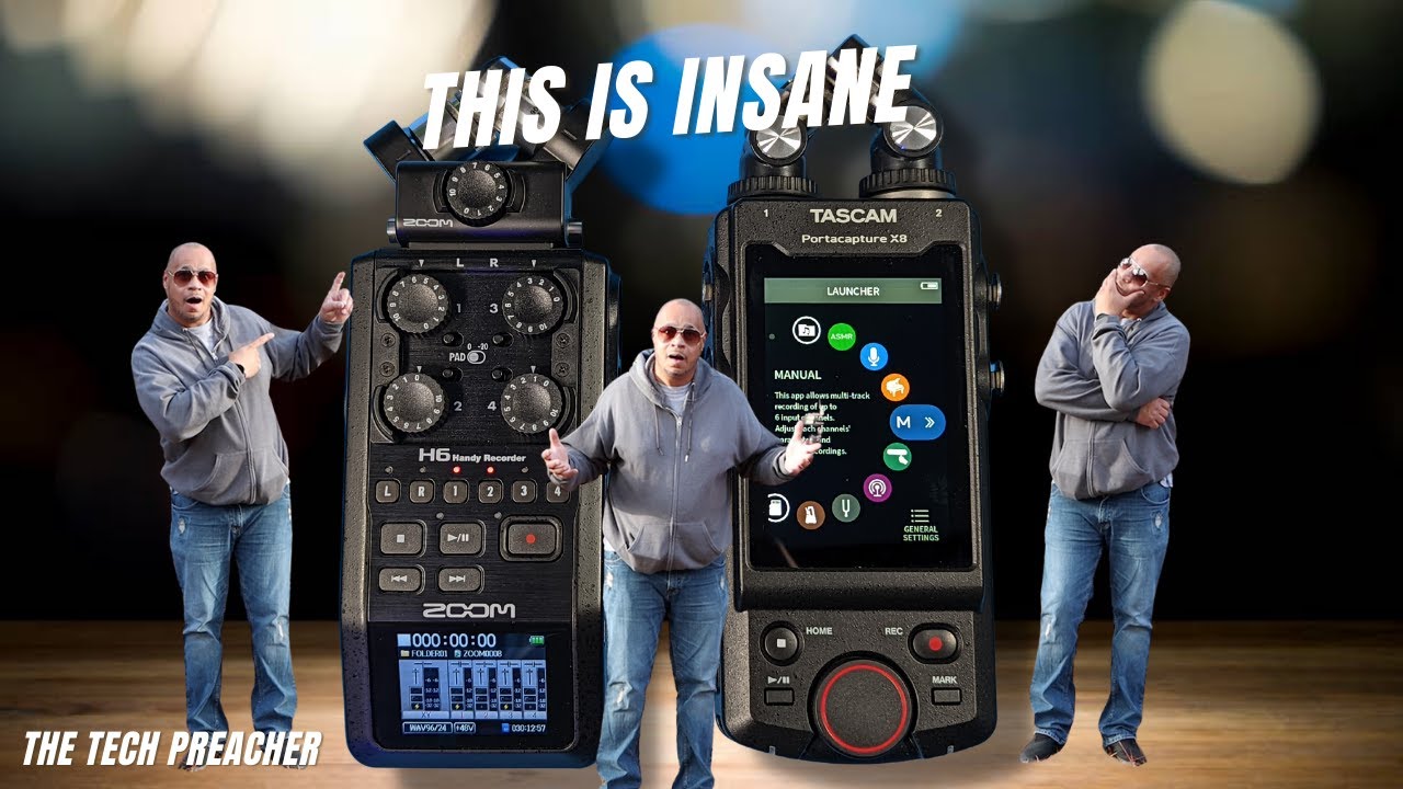 Audio Solutions For YouTube  | Portacpture X8 & Zoom H6