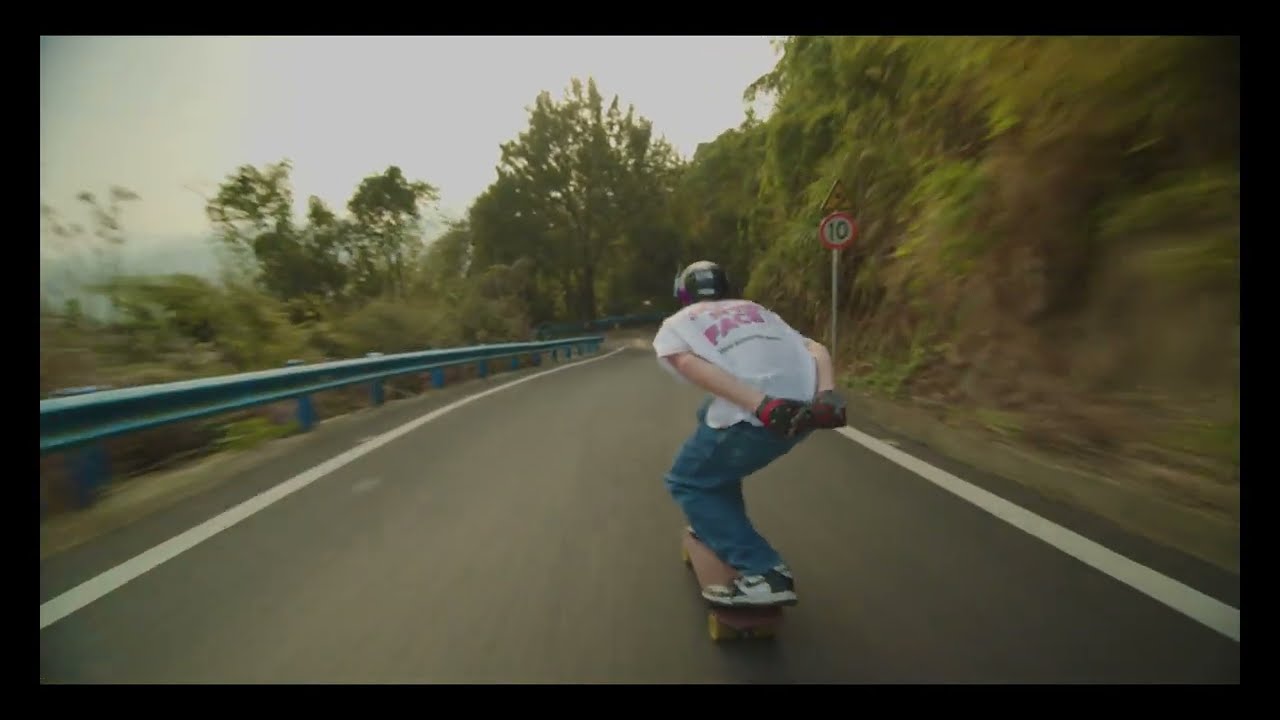 88 Wheel Co Downhill Raw Run of Gr&eacute;goire Schwab in Hangzhou China