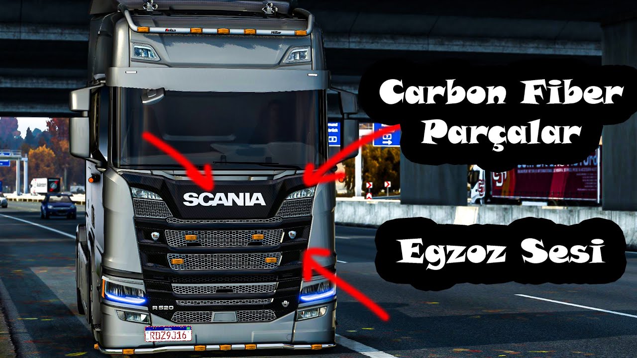 Scania R520 Modifiyesi | Euro Truck Simulator 2 | 1.43