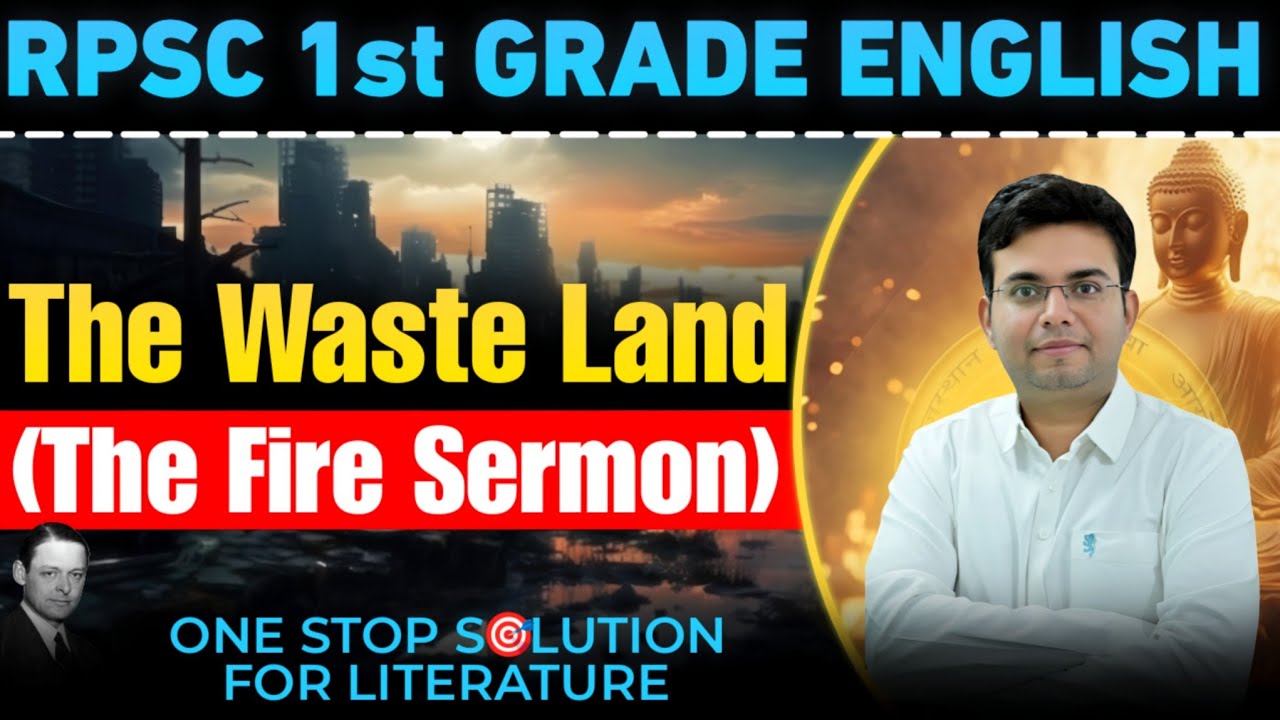THE WASTE LAND || THE FIRE SERMON || PART 3 || PREPO APP || PANKAJ SIR