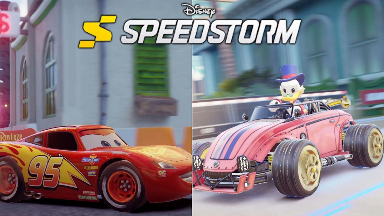 Disney Speedstorm (PC) // Online Races - Season 18 Cars (Lightning McQueen, Scrooge McDuck, Gaston)