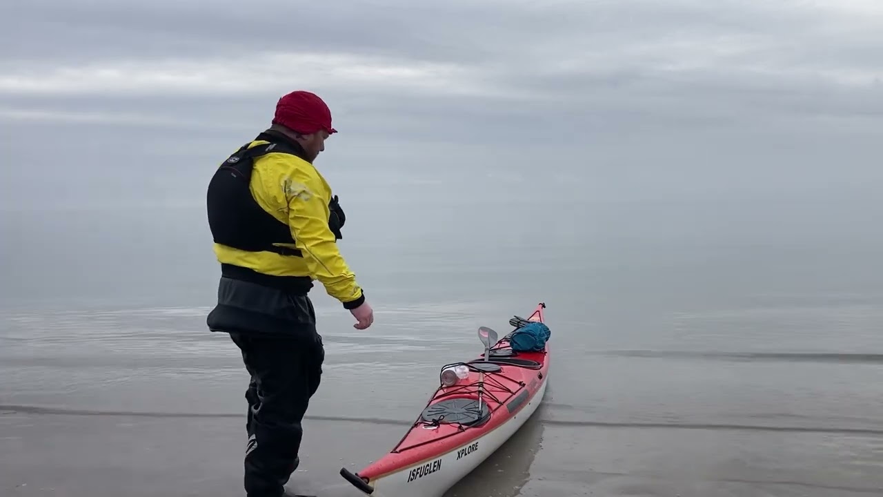 Mikroeventyr i havkajak ved Langeland/ kayak adventure