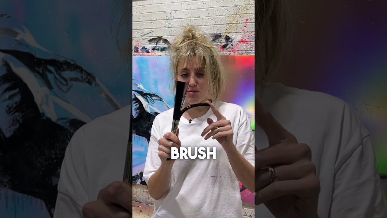 How to Finish A Painting with a SPLAT! #paintingvideo #artistsofinstagram #paintingtutorial