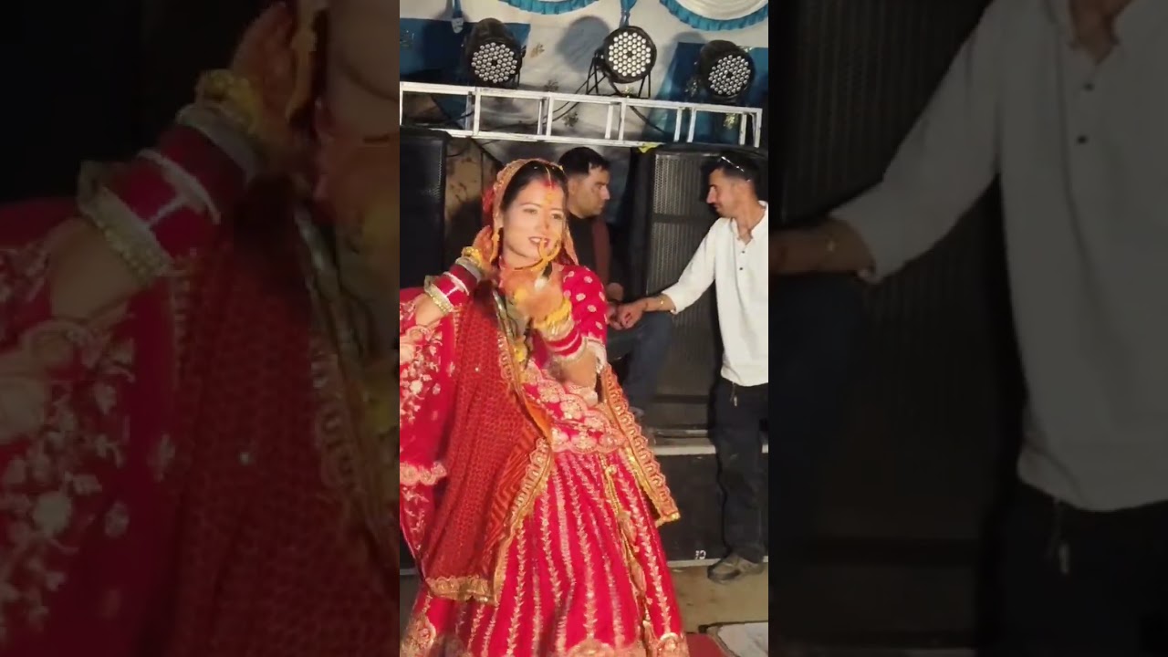 “दुल्हन का जबरदस्त डांस 😍💃 पूरे गाँव में मचा दिया बवाल! 😱🔥”