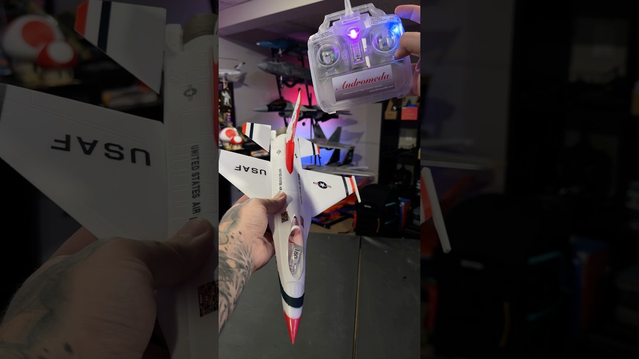 Unboxing Worlds Smallest RC F-16 EDF Jet!