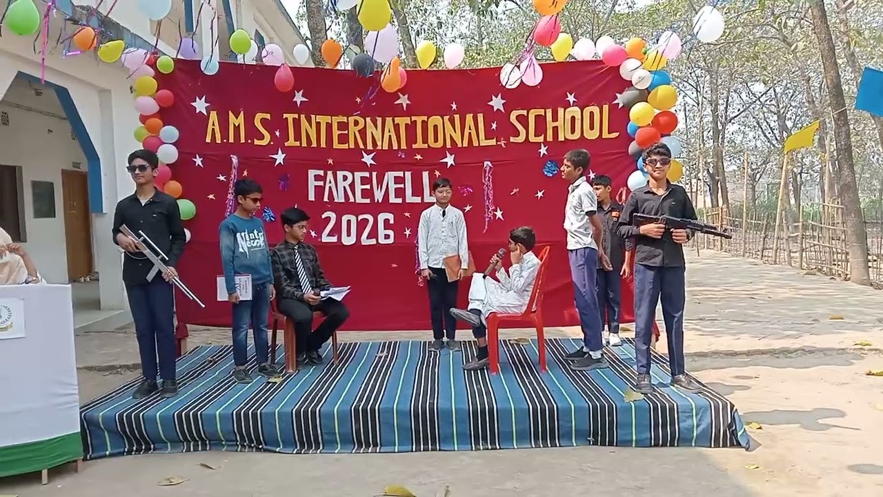Class 4 Boys Funny Drama – “An Uneducated Politician Leader Interview” | Farewell 2026 
