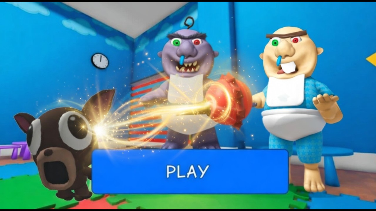 Escape Baby Bobby Daycare - Gameplay Walkthrough (PARKOUR MODE)