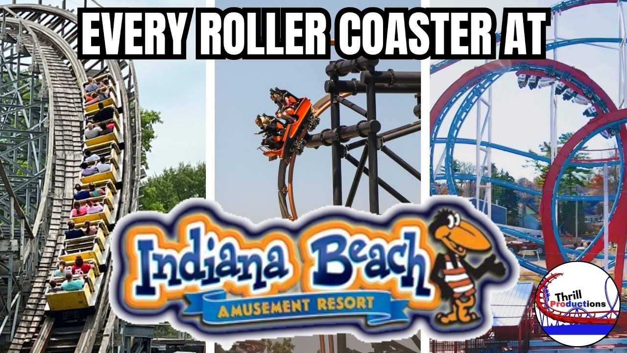 Every Roller Coaster at Indiana Beach! (2025 Edition)