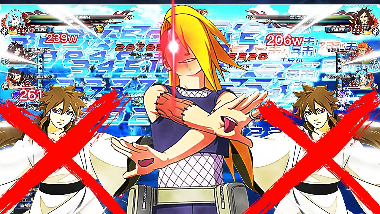 R.I.P Indra! Deidara [Exploding Clay] DESTROY Everything | Naruto Online