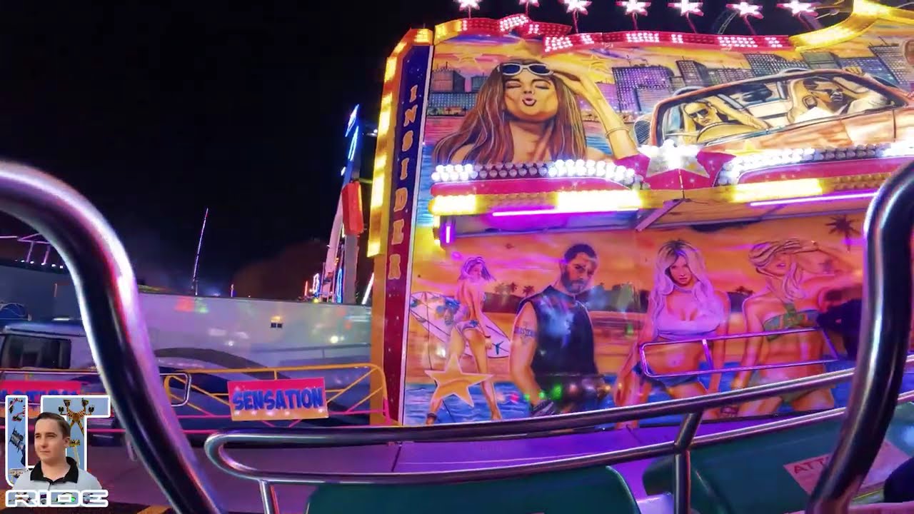 Manège INSIDER [Shaker R5] Foire 2023 #manege #sweety #rouen #attraction #foire