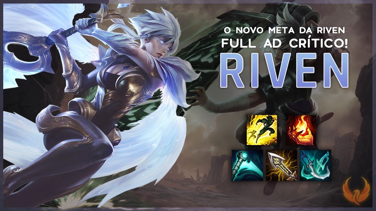 O NOVO META DA RIVEN FULL AD CRÍTICO! *DANO SURREAL* - RIVEN TOP GAMEPLAY [PT-BR]