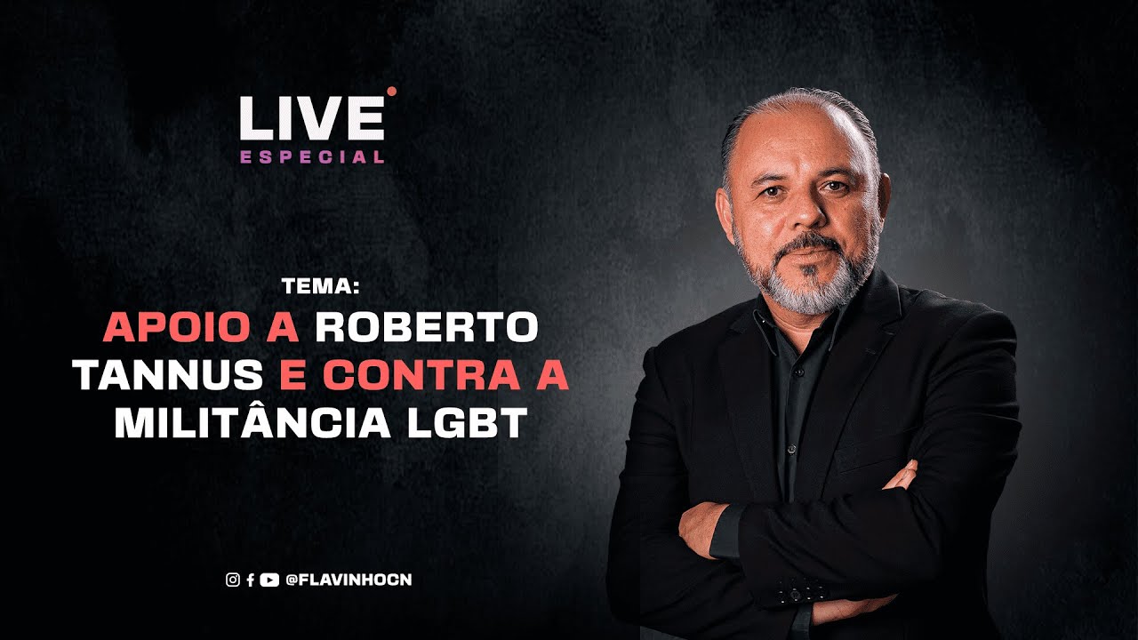 Apoio a Roberto Tannus e contra a milit&acirc;ncia LGBT