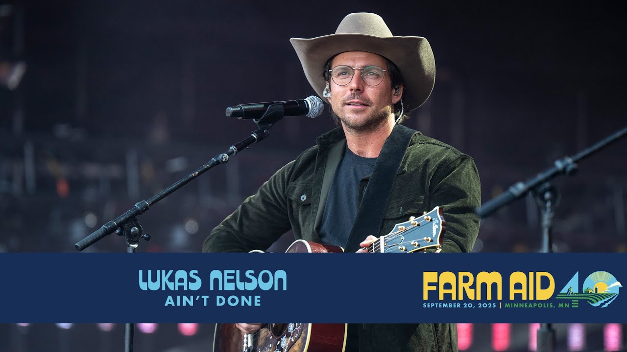 Lukas Nelson &ndash; Ain't Done (Na żywo w Farm Aid 40)