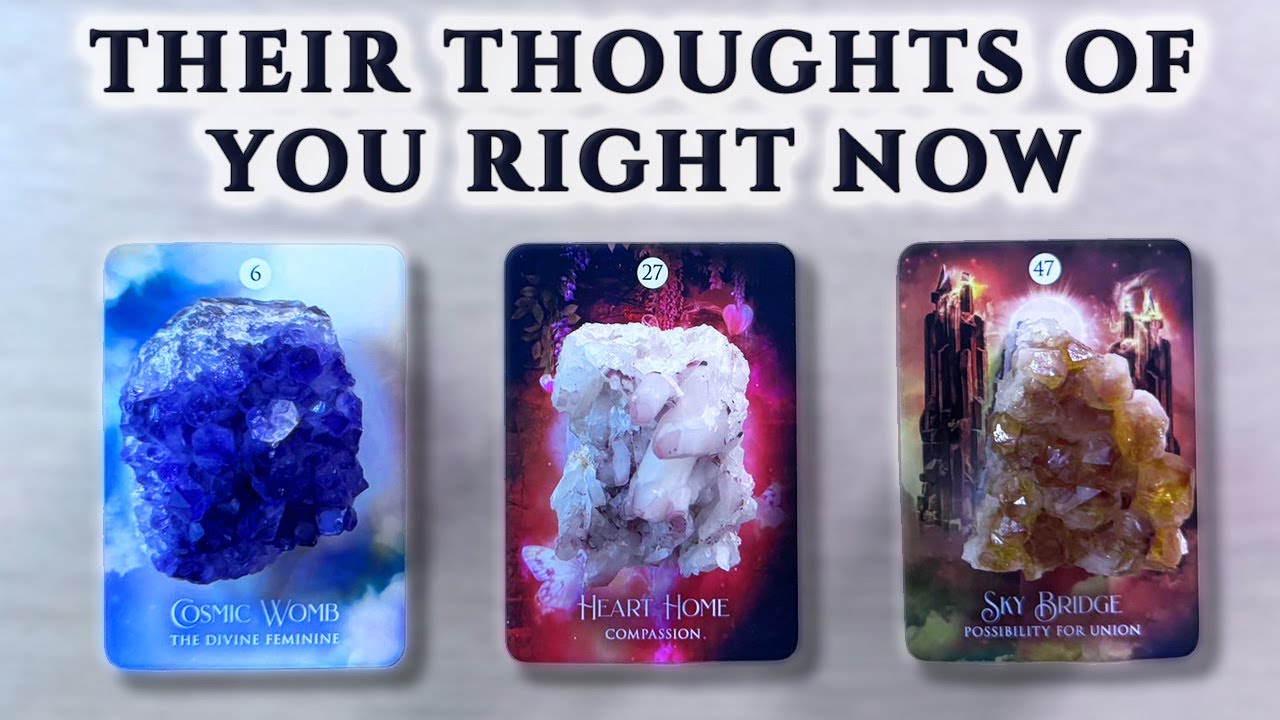 💭 What Are Their Current Thoughts About You? | Feelings, Actions & Timing | Pick A Card 💖