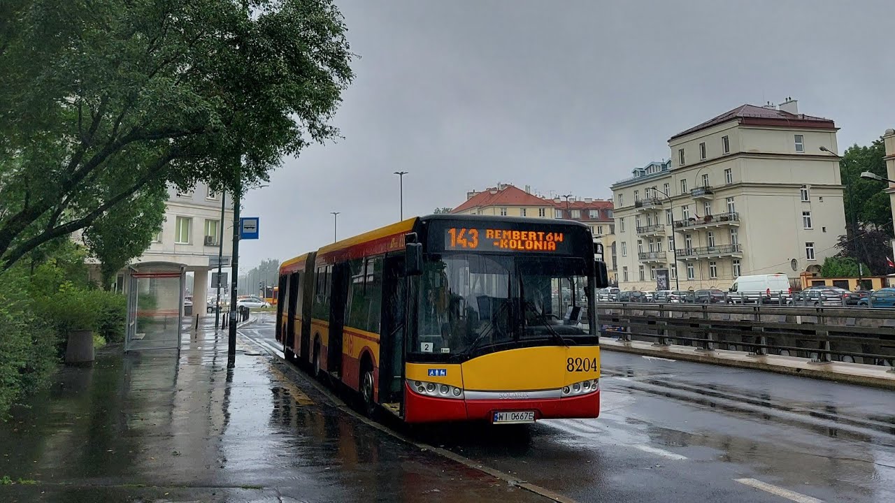 Solaris Urbino 18 III #8204 [🚍143] MZA Warszawa