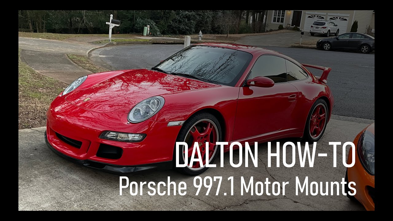 Dalton How-To: Porsche 997.1 Motor Mounts