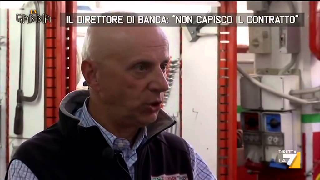 Il direttore di banca: “Non capisco il contratto”