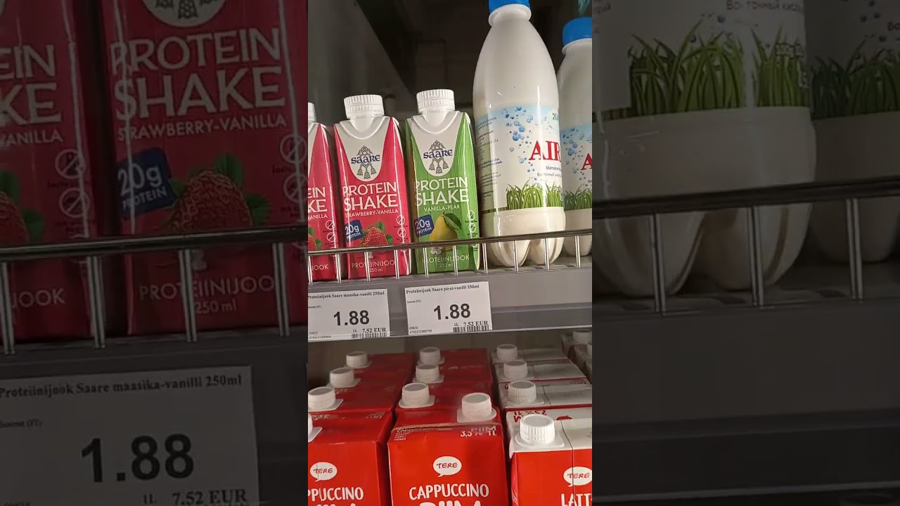 3 марта 2026 г.цены на продукты.  Эстония 