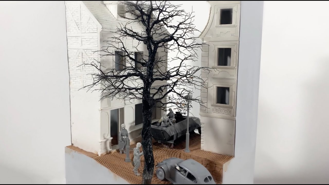 2# Preparations for molding / Building accessories -1/35 Diorama Tutorial
