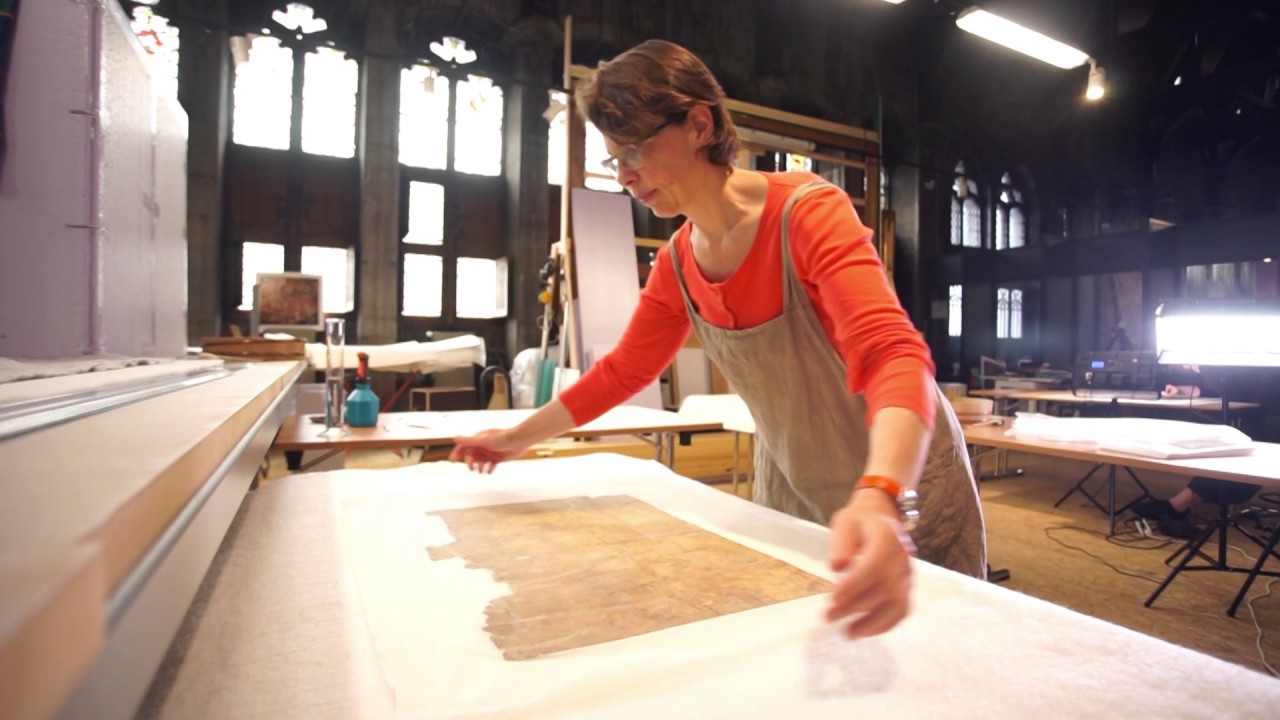 Restauration Carton de Tapisserie | Restauratie wandtapijtkarton [Ep. 4]