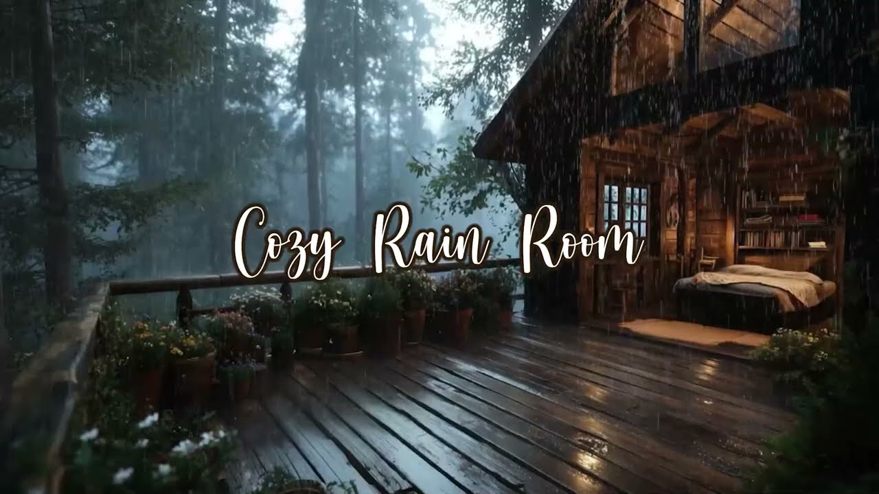 🌲 Peaceful Forest Rain for Anxiety in the Quiet Night – Soothe Your Thoughts and Sleep Deeply