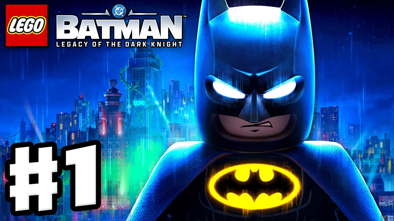LEGO Batman: Legacy of the Dark Knight - Gameplay Walkthrough Part 1 - Batman Begins Intro!