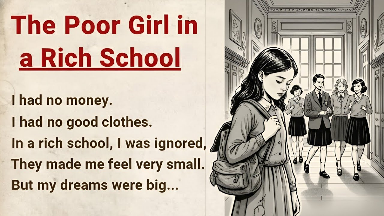 Learn English Through Story | The Poor Girl in a Rich School (Level 2)