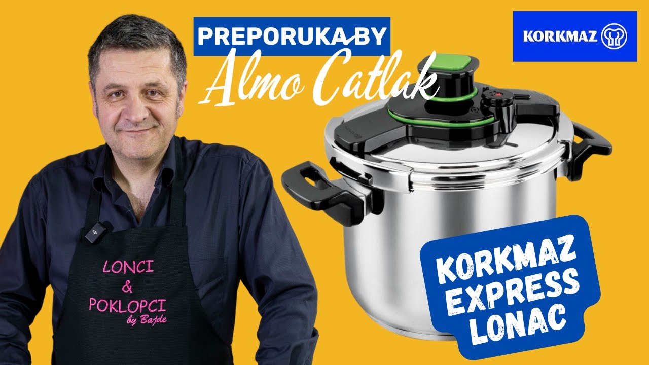 Korkmaz express lonac idealan za u&scaron;tedu vremena prilikom kuhanja. #korkmaz #lonciipoklopci