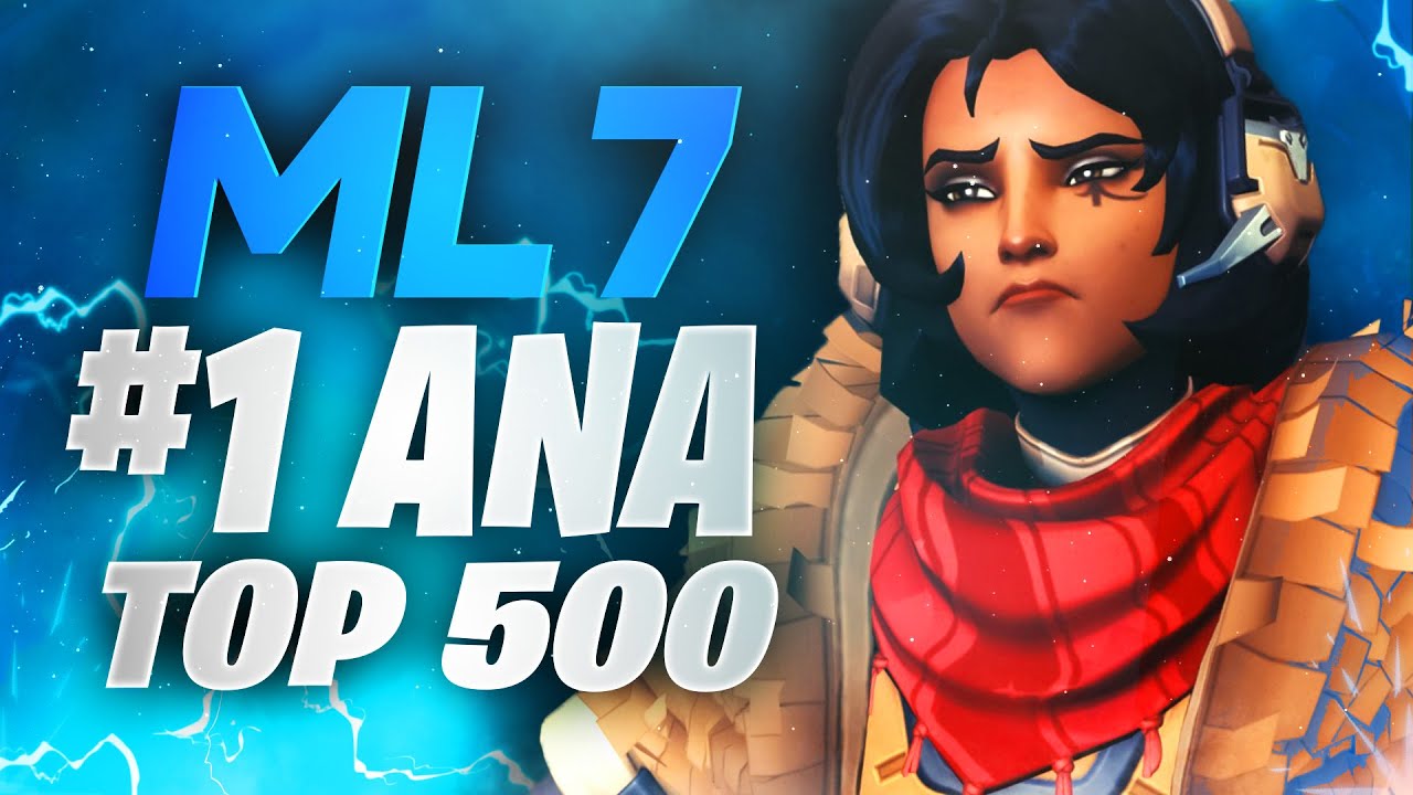 ml7 Best Ana Main in the World - Overwatch Season 28 Top 500