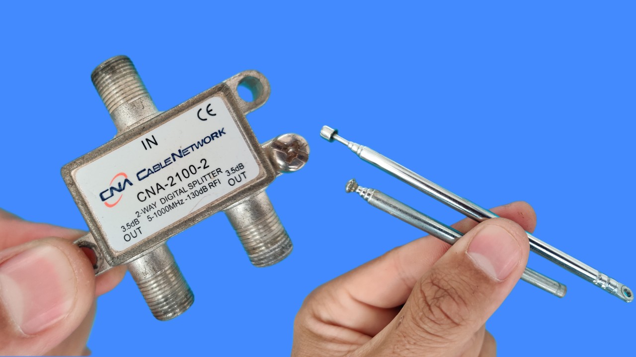 “I Turned a Simple TV Switch into an Ultra-Powerful TNT Antenna!”