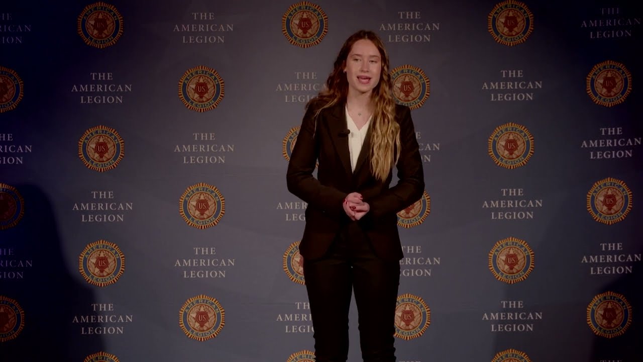 2023 American Legion National Oratorical Finals - 1st Place Assigned Topic Oration
