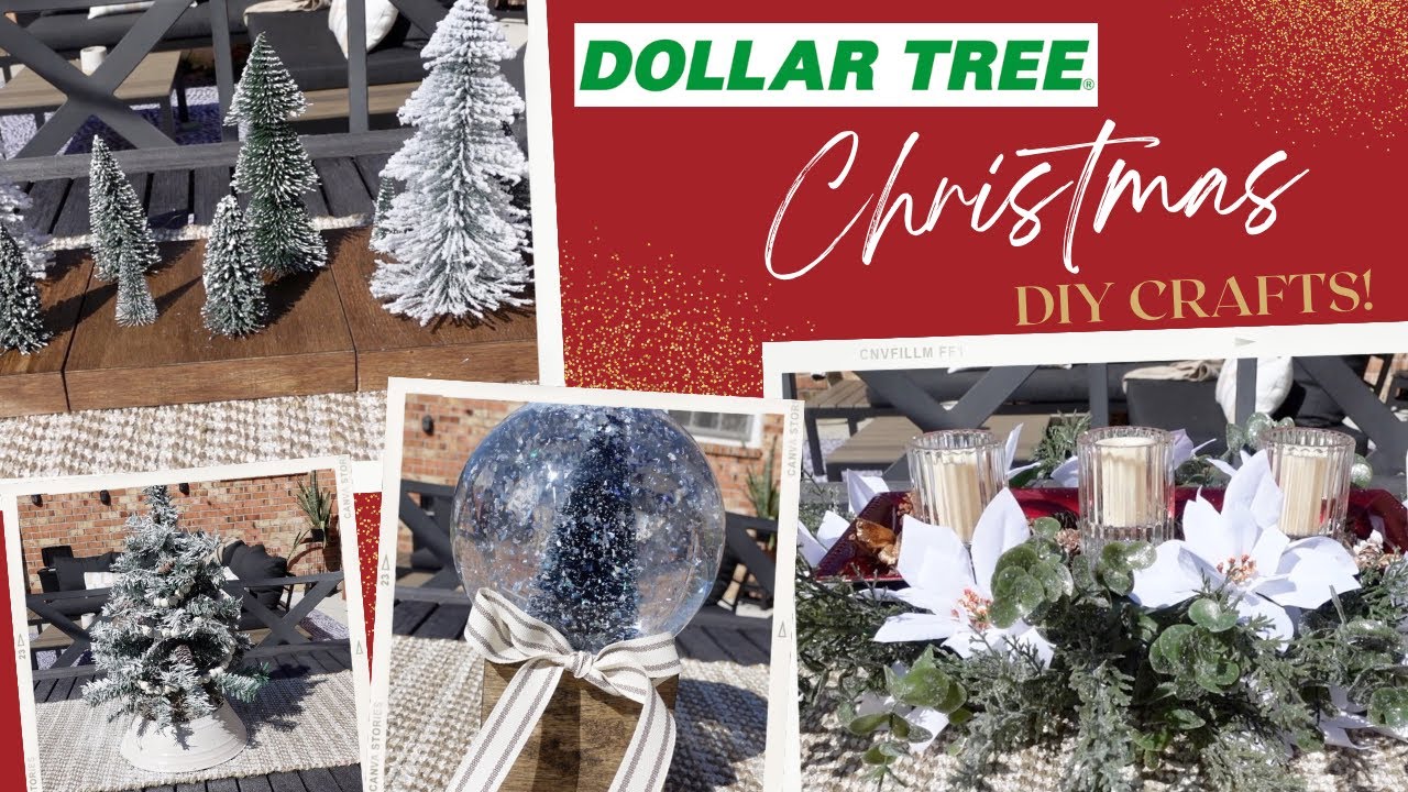 DOLLAR TREE CHRISTMAS DIY CRAFTS 2021 | AFFORDABLE DIY CHRISTMAS DECOR | CHRISTMAS DECORATION IDEAS!