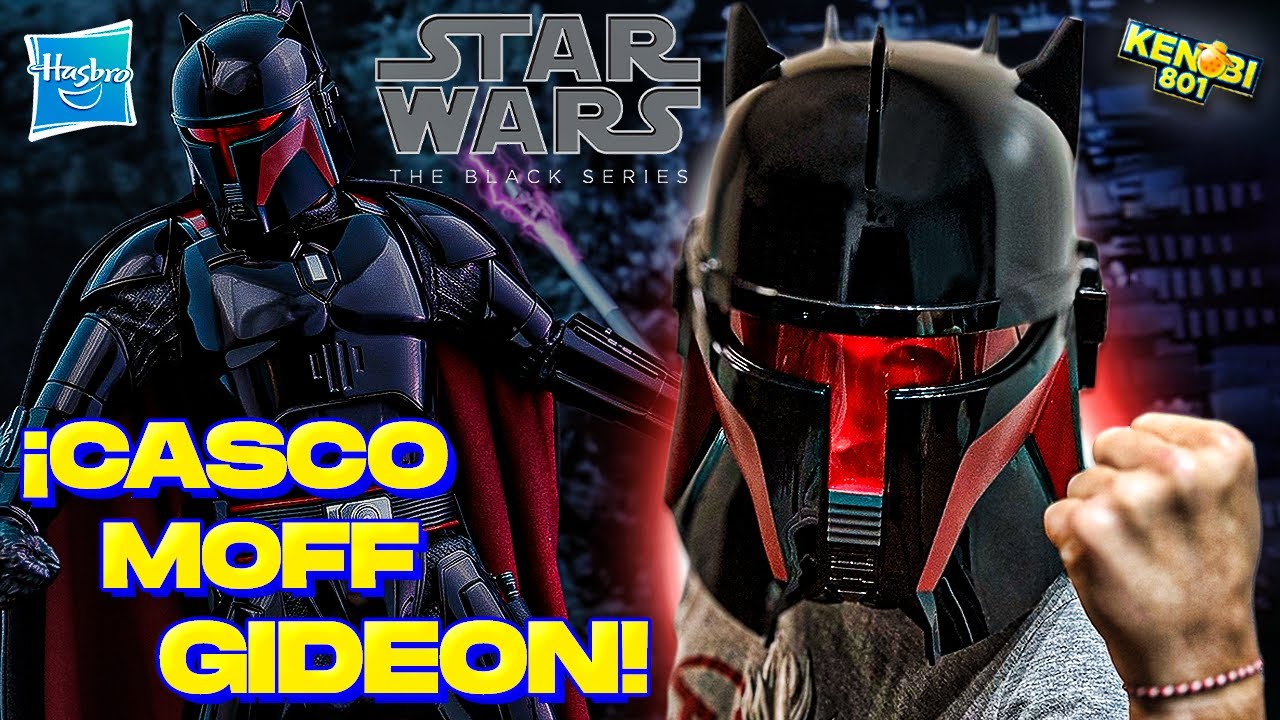 Casco MOFF GIDEON - | HASBRO Black Series | - [Unboxing y Análisis en Español]