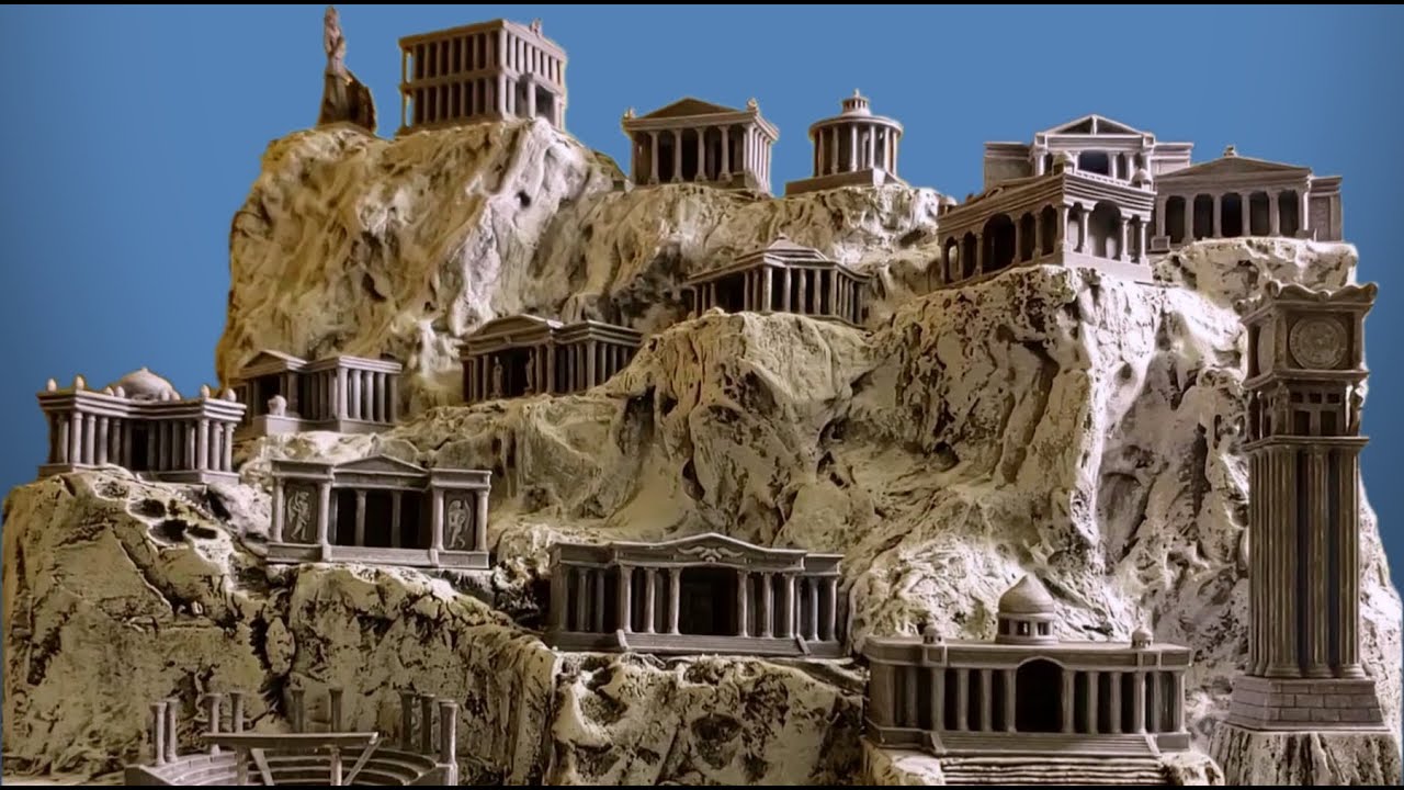 Diorama del santuario de las 12 casas del Zodiaco - Mythical Warriors Collection.