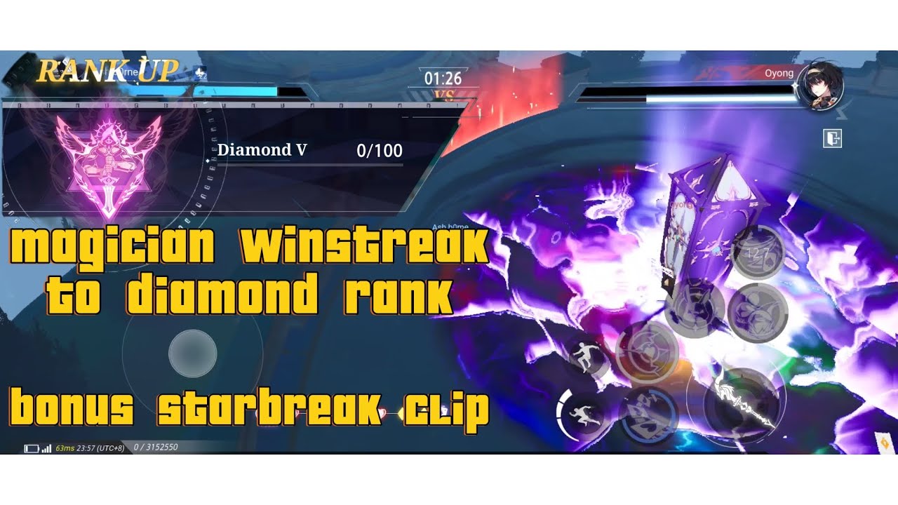 Magician Diamond Climb + CRAZY Starbreaker Build at the End! | Crystal of Atlan PvP Season 3