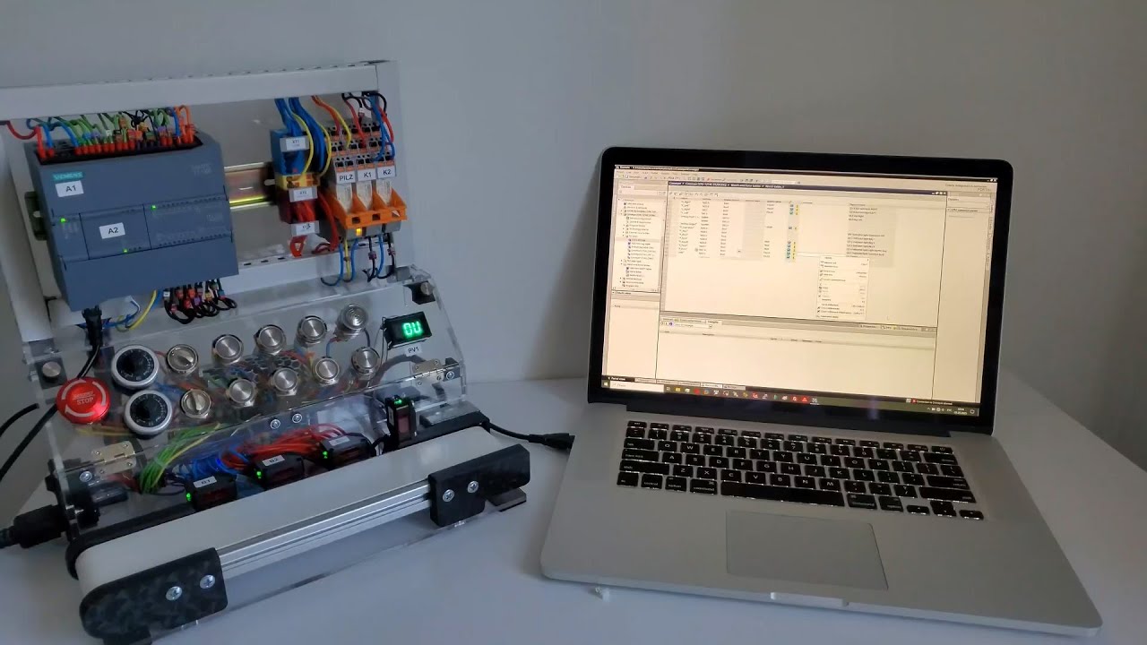 Siemens Simatic Sitrain PLC Learning Kit For TIA Portal