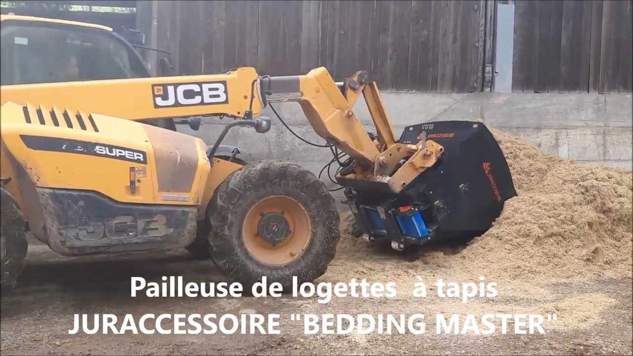 pailleuse logette chaux et paille Juraccessoire