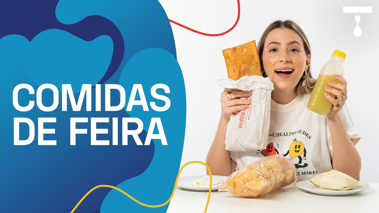 LIZ PROVA COMIDAS DE FEIRA | Liz Pede Bis