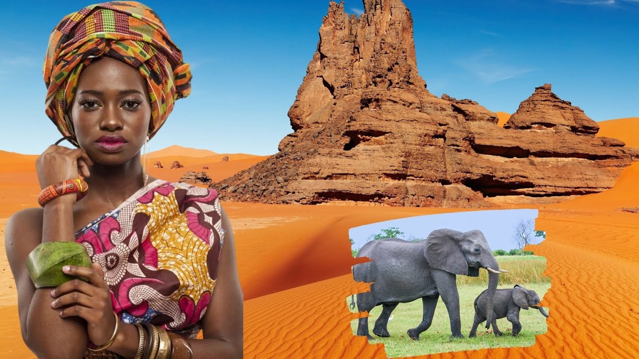 Assim é a África, o continente pouco conhecido.